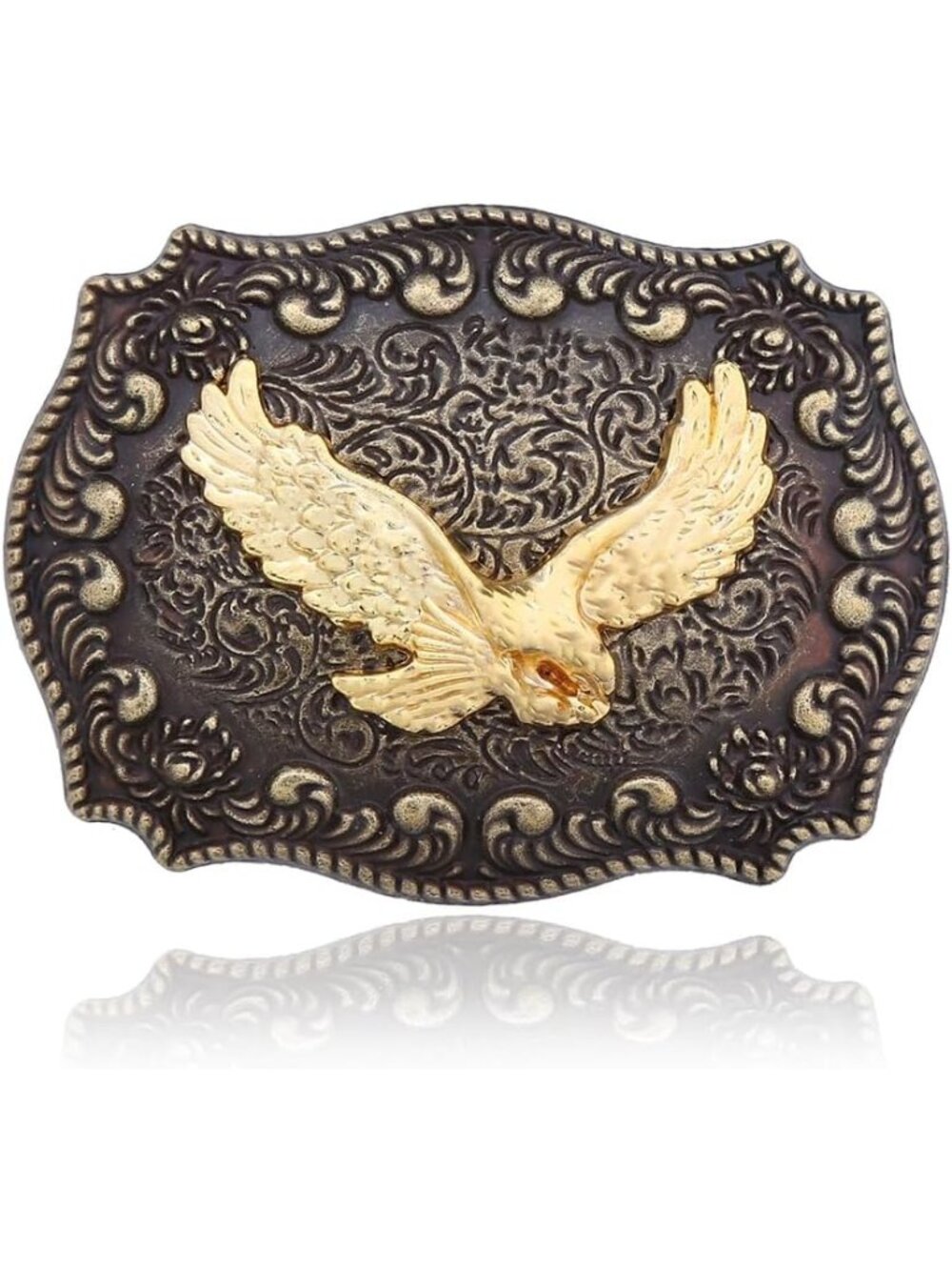 Women Eagle Belt Buckle Imported Cowboy Buckle Ghost Skull Western Belt
